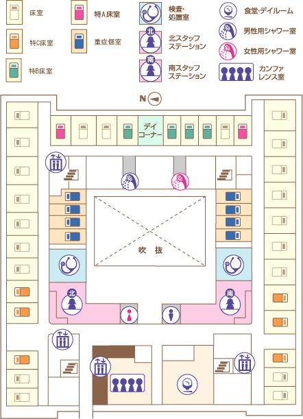 第一病棟 6～11階