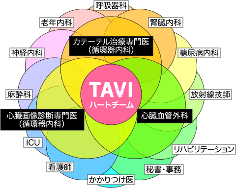 ハートチームによる治療